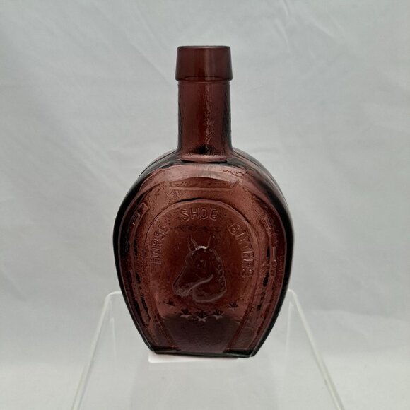Horseshoe Medicine Co Bitters Wheaton Glass Brown Bottle 7.5"x 4 " Collectible - Picture 12 of 12
